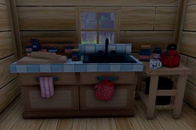 The Kitchen in-game