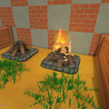 A placed Campfire