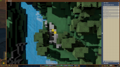 This is how gold ore looks like on the mini-map